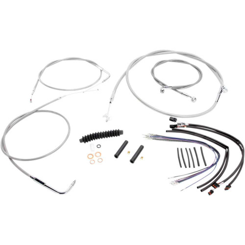 MAGNUM SHIELDING 589272 Magnum Shielding Xr Handlebar Installation Kit - Stainless Steel 589272