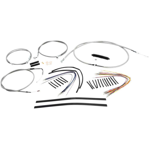 MAGNUM SHIELDING 589381 Magnum Shielding Xr Handlebar Installation Kit - Stainless Steel 589381