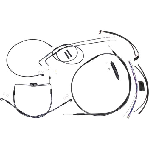 MAGNUM SHIELDING 486201 Magnum Shielding Xr Handlebar Installation Kit - Black 486201