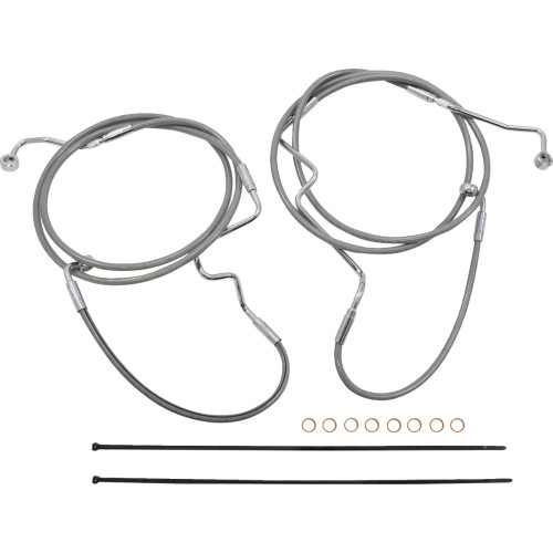 Magnum Shielding Xr Handlebar Installation Kit - Stainless Steel/Chrome 589971