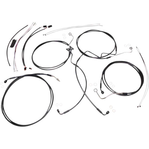 MAGNUM SHIELDING 486341 Magnum Shielding Xr Handlebar Installation Kit - Black 486341