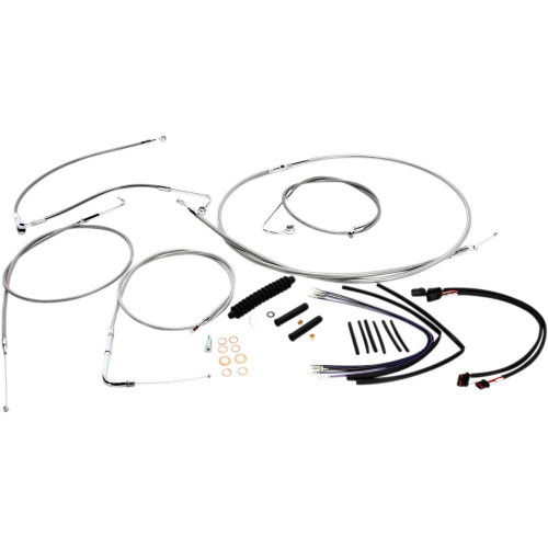 MAGNUM SHIELDING 589262 Magnum Shielding Xr Handlebar Installation Kit - Stainless Steel 589262