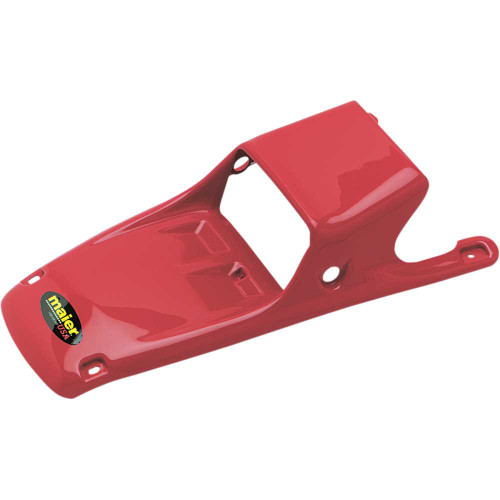 MAIER 509672 Maier Hood - Red - With Headlight Cut-Out 509672