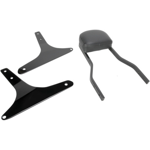 Cobra Short Sissy Bar - Black - Softail 602-1201B