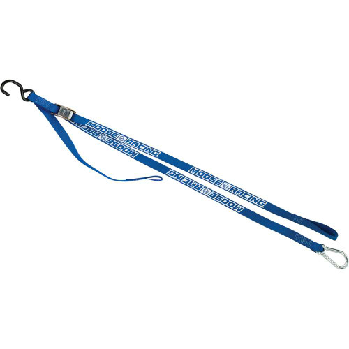 MOOSE RACING 39200356 Moose Racing Carabiner Tie-Down - Blue 3920-0356