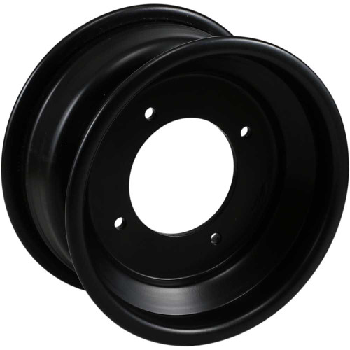 AMS 261RL105144B3 Rolled-Lip Spun Wheel - Front - Black - 10X5 - 4/144 - 3+2 261Rl105144B3