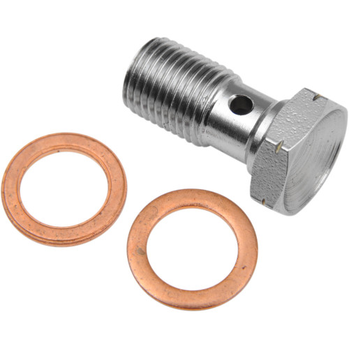Goodridge Banjo Bolt - M10 X 1.0 - Single - Steel P992-03-31Ch