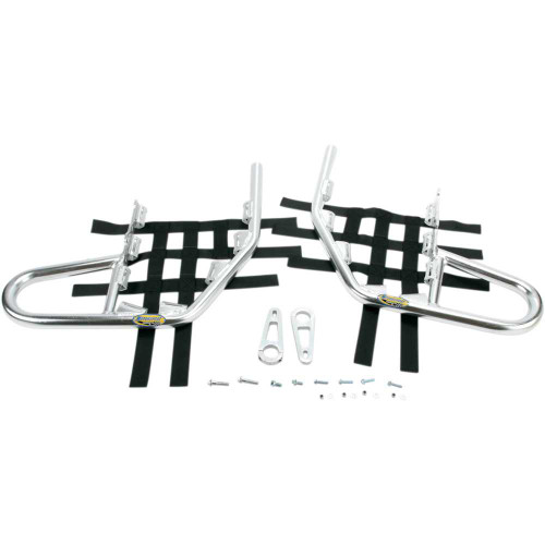 MOTORSPORT PRODUCTS 813501 Motorsport Products Nerf Bars - Banshee 350 - Silver 81-3501