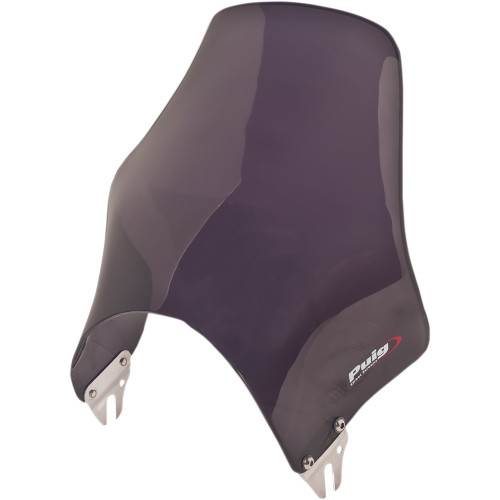 Puig Hi-Tech Parts Naked Windshield - Dark Smoke 0869F