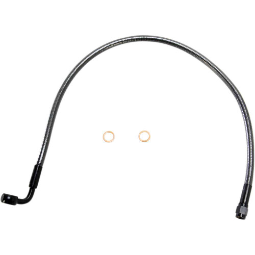 MAGNUM SHIELDING AS47222 Magnum Shielding Brake Line - 10 Mm-90 - 22" - Black Pearl As47222