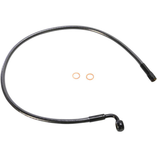 MAGNUM SHIELDING AS47225 Magnum Shielding Brake Line - 10 Mm-90 - 25" - Black Pearl As47225