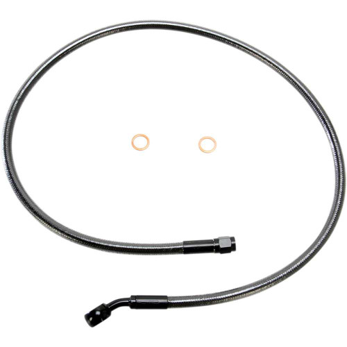 MAGNUM SHIELDING AS47132 Magnum Shielding Brake Line - 10 Mm-35 - 32" - Black Pearl As47132