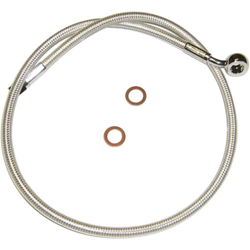 MAGNUM SHIELDING AS37123 Magnum Shielding Brake Line - 10Mm-35 - 23" - Sterling Chromite Ii As37123