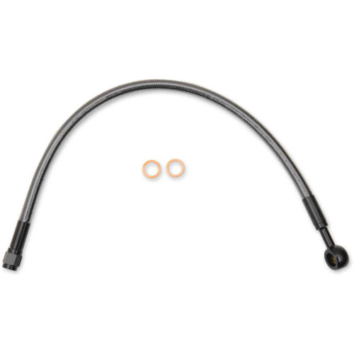 MAGNUM SHIELDING AS47622 Magnum Shielding Brake Line - 10Mm-Straight - 22" - Black Pearl As47622