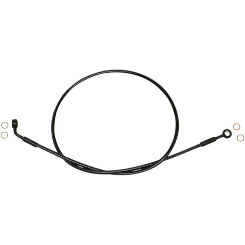 MAGNUM SHIELDING SBB060742 Magnum Shielding Brake Line - Ez Align - Stainless Steel - Black Sbb0607-42