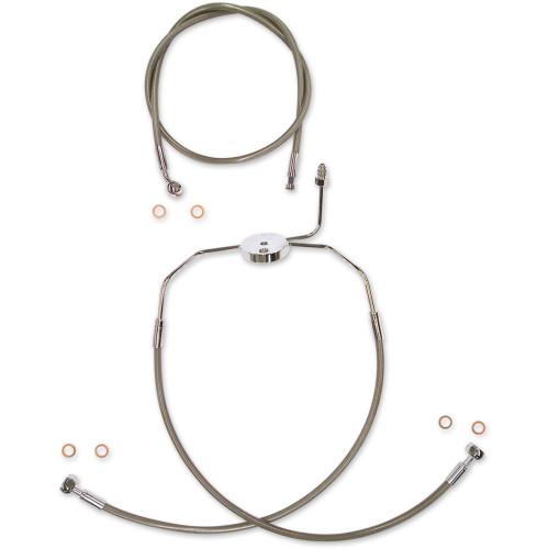 Magnum Shielding Brake Line Kit - Xr - Stainless Steel Ssc1304-29