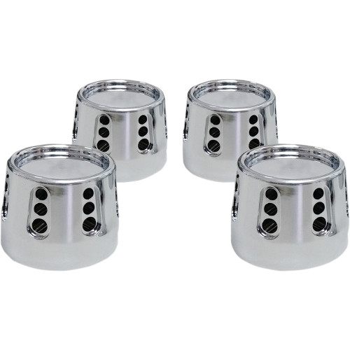 Avon Grips Cover - Head Bolt - Gatlin - Chrome Hbc-305-Ch-Gat