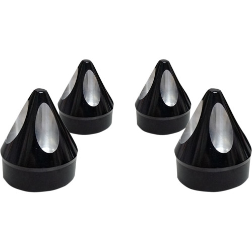 Avon Grips Cover - Head Bolt - Spike - Black Hbc-303-Ano-Spk