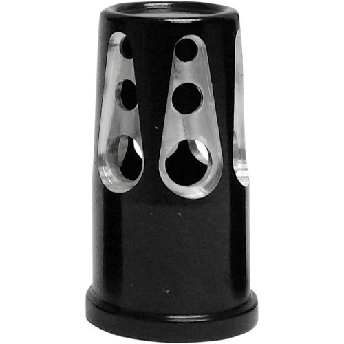 AVON GRIPS SVC310ANOGAT Avon Grips Valve Stem Cap - Gatlin - Black - Anodized Svc-310-Ano-Gat