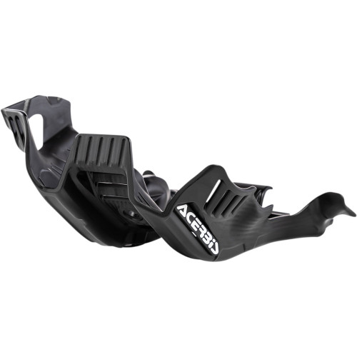 Acerbis Skid Plate - Black/White - Gas Gas | Husqvarna | Ktm 2736361007