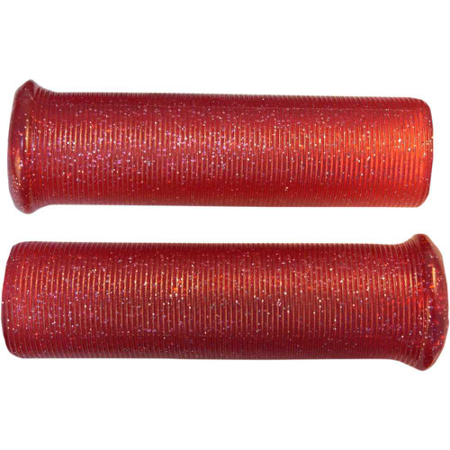 EMGO 4221114 Emgo Grips - Retro - Metal - 1" - Red 42-21114