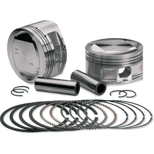 S&S CYCLE 921200 S&S Cycle Piston Kit - For 95" Big Bore Kit - 3.875" - Standard 92-1200