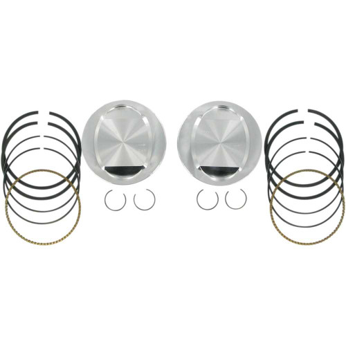 S&S CYCLE 921204 S&S Cycle Piston Kit - For 95" Big Bore Kit - 3.875" - +.005 92-1204
