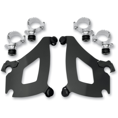 Memphis Shades Bullet Mounting Kit - Vt1300Cs - Black Mek1965