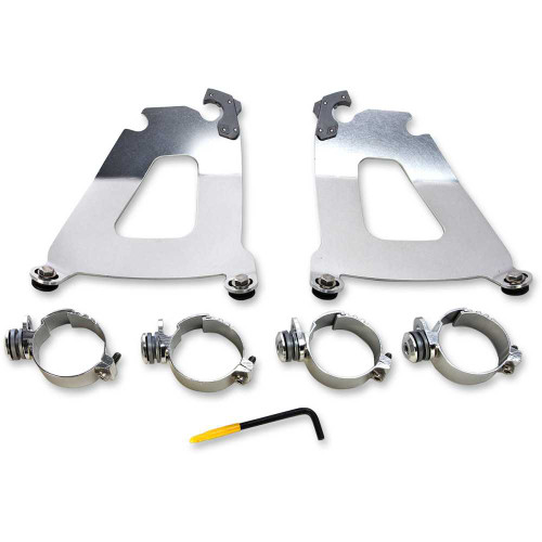 MEMPHIS SHADES MEK2012 Memphis Shades Bullet Mounting Kit - Vtx18 - Polished Mek2012