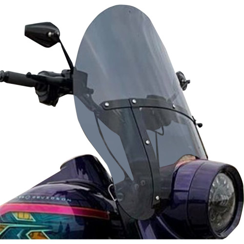 Klock Werks Billboard Windshield - 20" - Dark Smoke Kww-02-0601