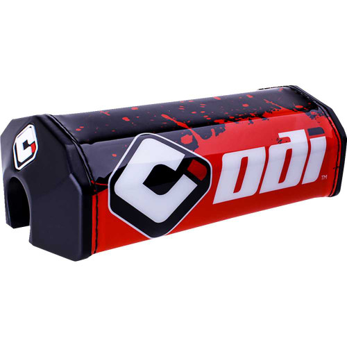 ODI H72BPSRB Odi Handlebar Pad - Oversized - Splatter - Red/Black H72Bps-Rb