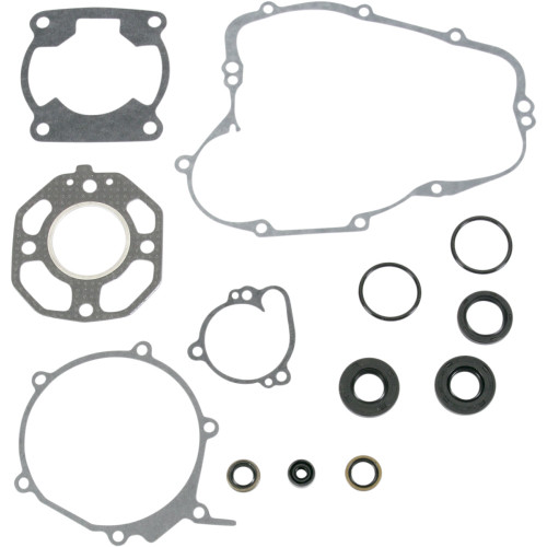 Moose Racing Motor Gasket Kit With Oil Seal - Kawasaki 811403Mse