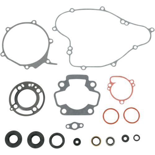 Moose Racing Motor Gasket Kit With Oil Seal - Kawasaki/Suzuki 811412Mse