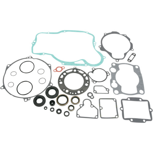 Moose Racing Motor Gasket Kit With Oil Seal - Kawasaki 811464Mse