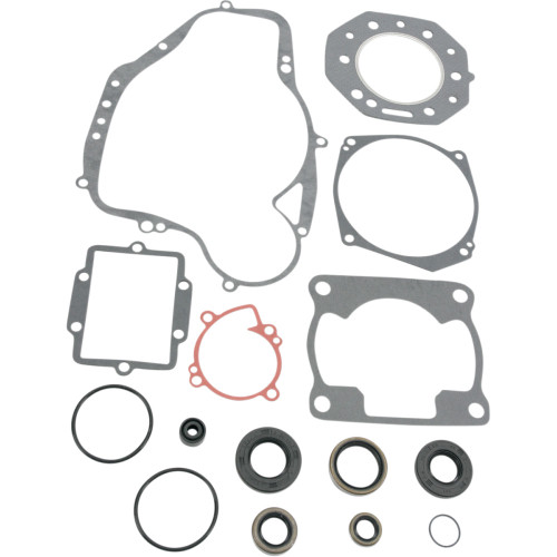 Moose Racing Motor Gasket Kit With Oil Seal - Kawasaki 811818Mse
