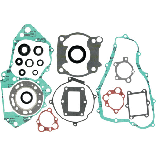 Moose Racing Motor Gasket Kit With Oil Seal - Honda 811253Mse