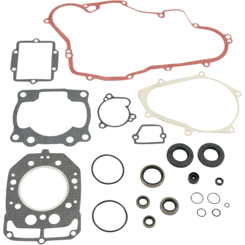 Moose Racing Motor Gasket Kit With Oil Seal - Kawasaki 811820Mse
