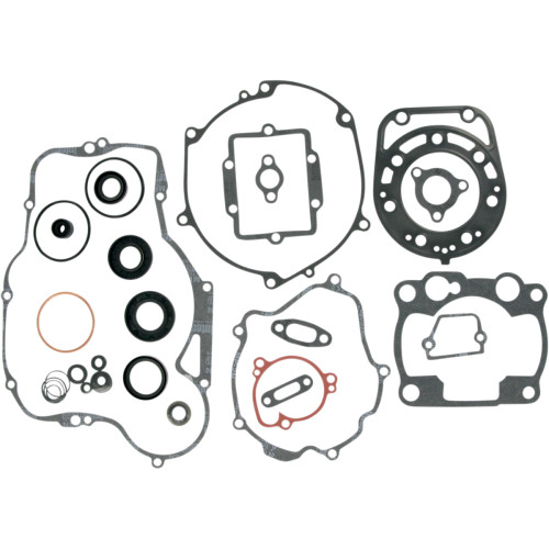 Moose Racing Motor Gasket Kit With Oil Seal - Kawasaki 811458Mse