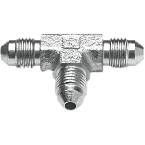 Goodridge -3 Tee Adapter - Chrome P824-03Ch