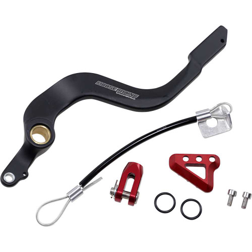 MOOSE RACING 8201052111 Moose Racing Brake Pedal - Red - Honda 82-0105-21-11