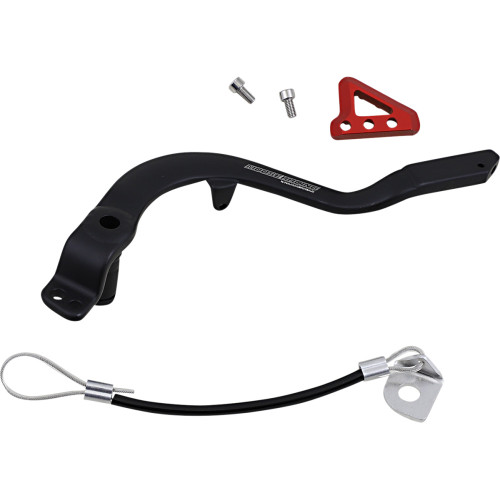 Moose Racing Brake Pedal - Red - Honda 82-0108-21-11