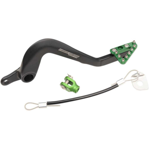 MOOSE RACING 8203432133 Moose Racing Brake Pedal - Green - Kawasaki 82-0343-21-33
