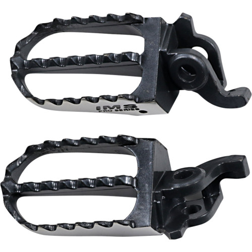 Ims Products Inc. Pro-Series Footpegs - Black 293119-4