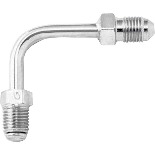 GOODRIDGE P69103CH Goodridge Tube Adapter - 90 - Long - Chrome P691-03Ch