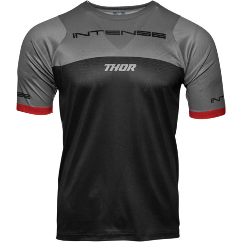 THOR 5120-0057 Thor Intense Team Jersey - Short-Sleeve - Black/Gray - Small