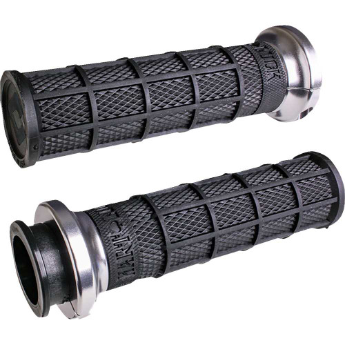 ODI V31ITWBBS Odi Grips - Hart Luck - Black/Silver V31Itw-Bb-S