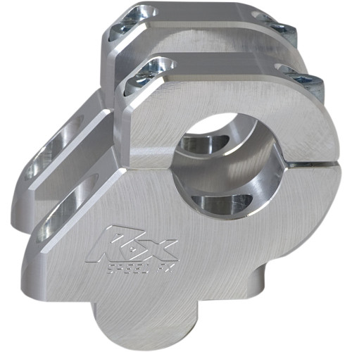 Rox Speed Fx Risers - 1-1/2" - Oversized Handlebars - Silver 3R-B17R-15M