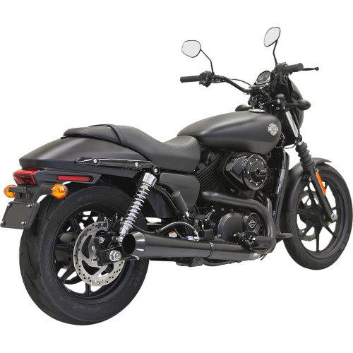 Bassani Xhaust 4" Black Muffler - Megaphone - Xg50/750 1527Rb