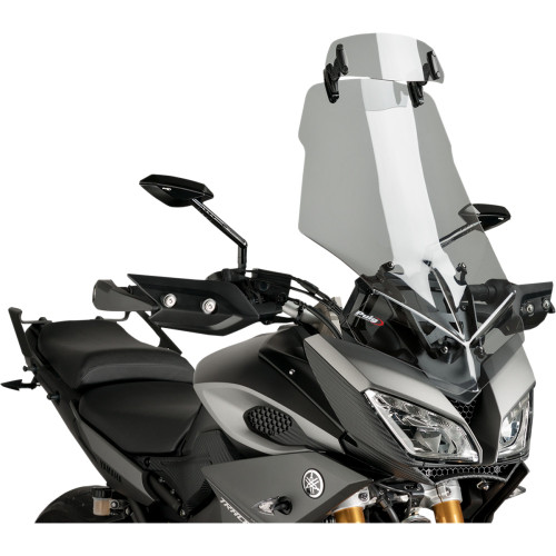 Puig Hi-Tech Parts Adjustable Visor - Smoke - Xl1000V 6320H
