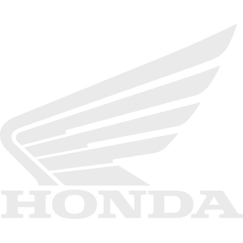 FACTORY EFFEX 042692 Factory Effex Logo Decals - Honda Wing - White - 3 Pack 04-2692